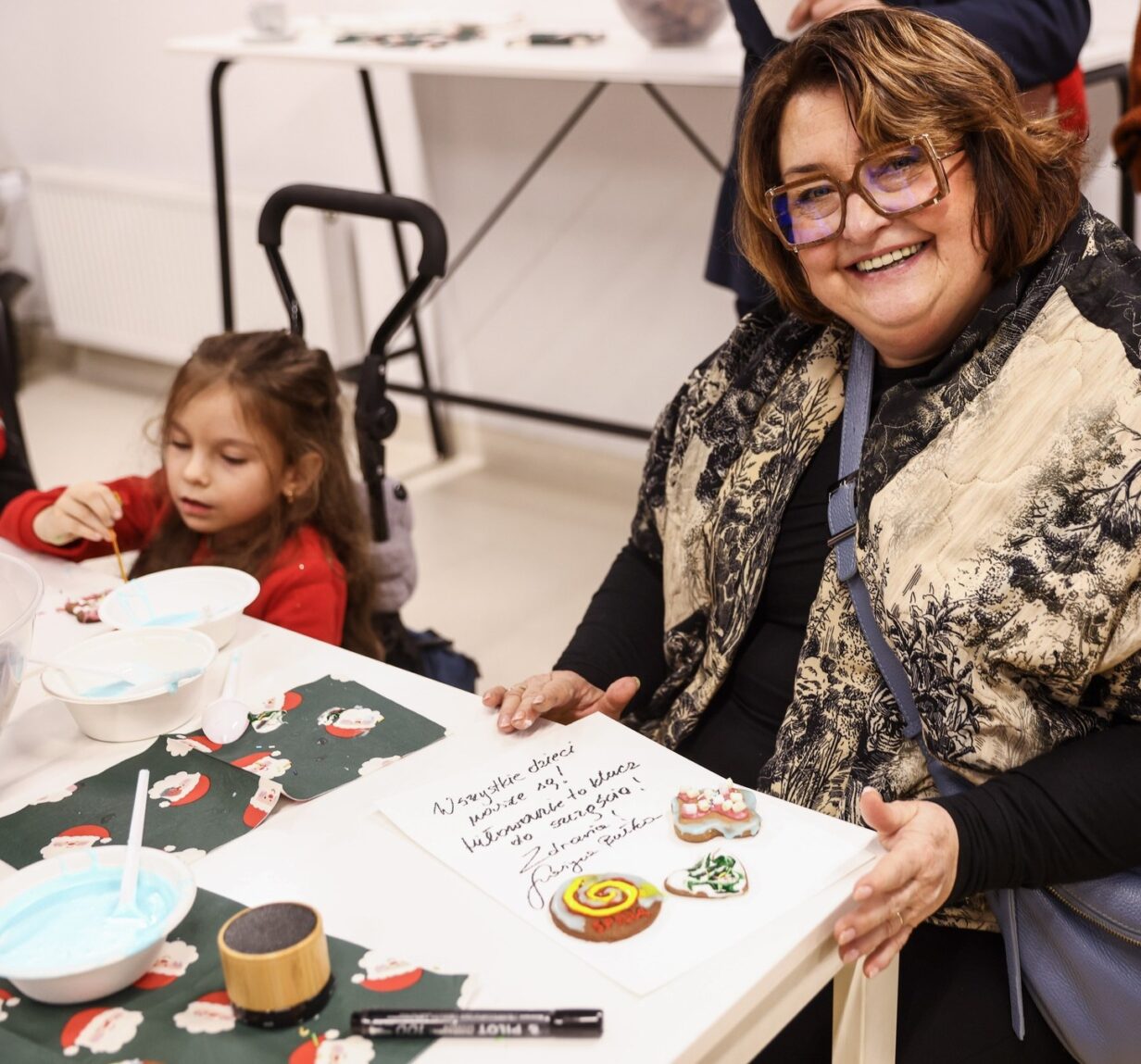 świąteczna licytacja pierników Fundacji SPINA